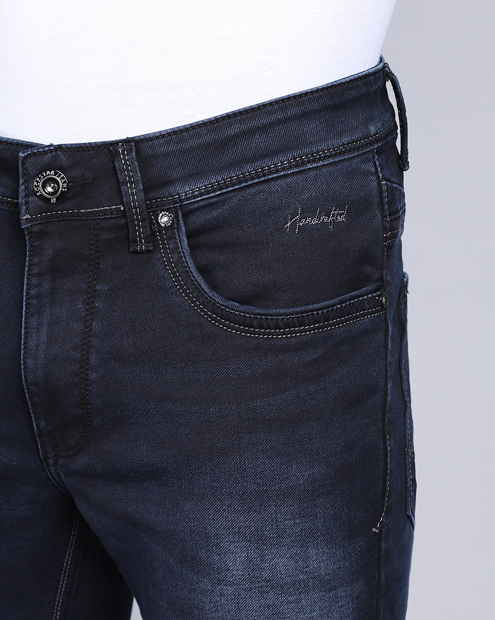 Slim Fit Jeans-Indigo Dark Blue