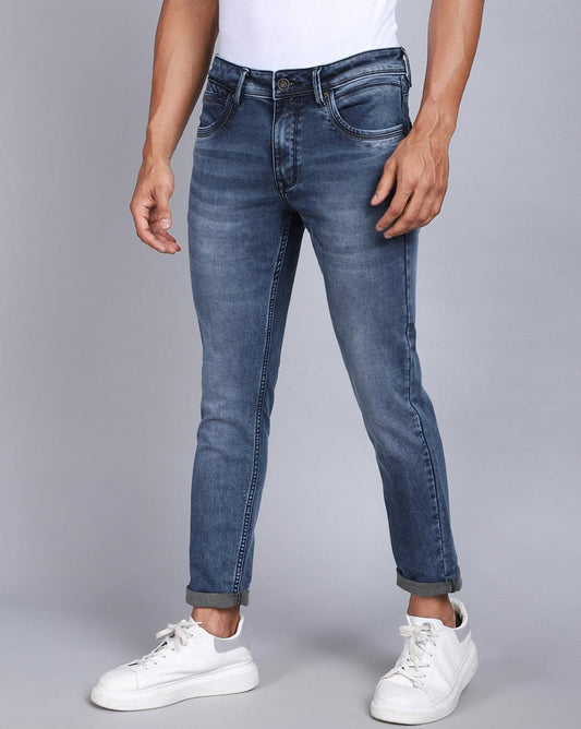 Ankle Fit Jeans-Superior Blue