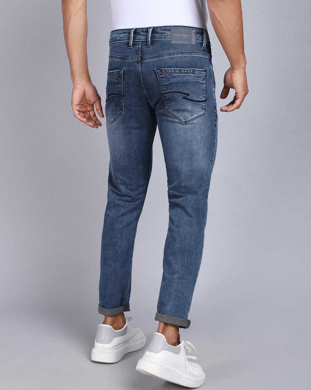Ankle Fit Jeans-Superior Blue