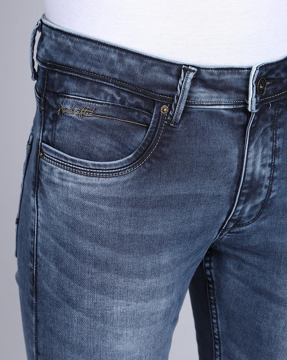 Ankle Fit Jeans-Superior Blue