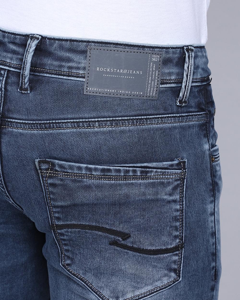 Ankle Fit Jeans-Superior Blue