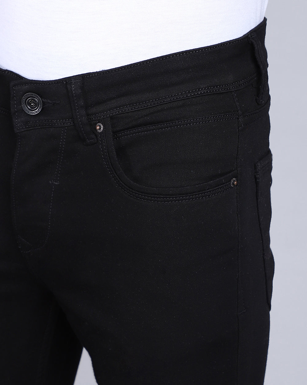 Slim Fit Jeans-Black