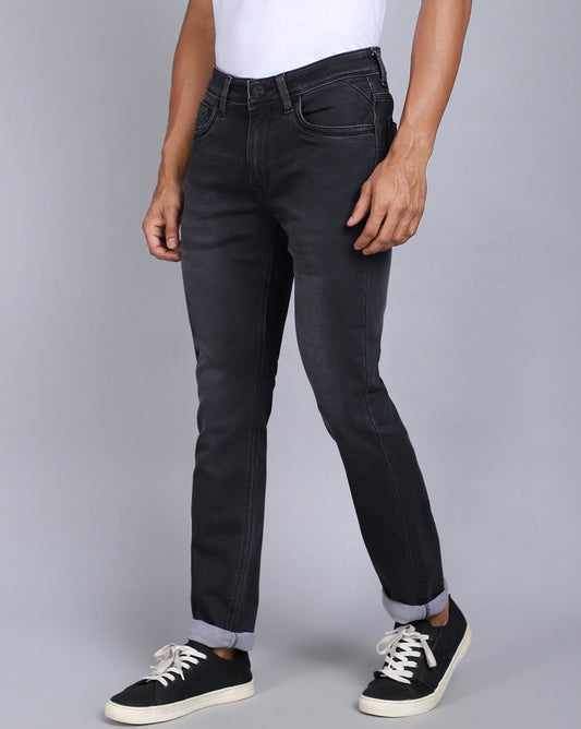 Tailored Fit Jeans-Carbon Black