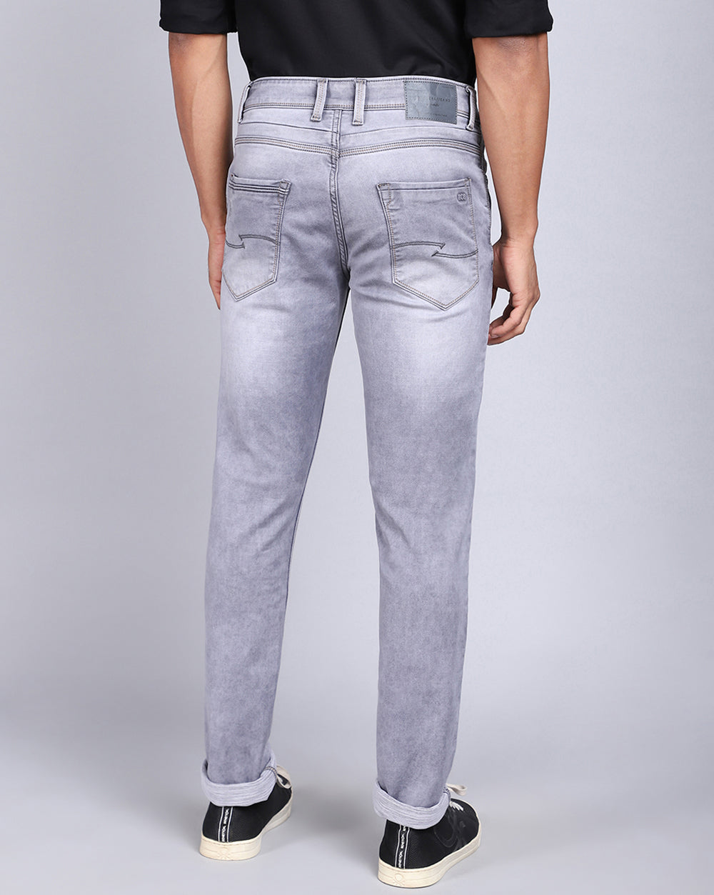 Slim Fit Jeans-Light Grey