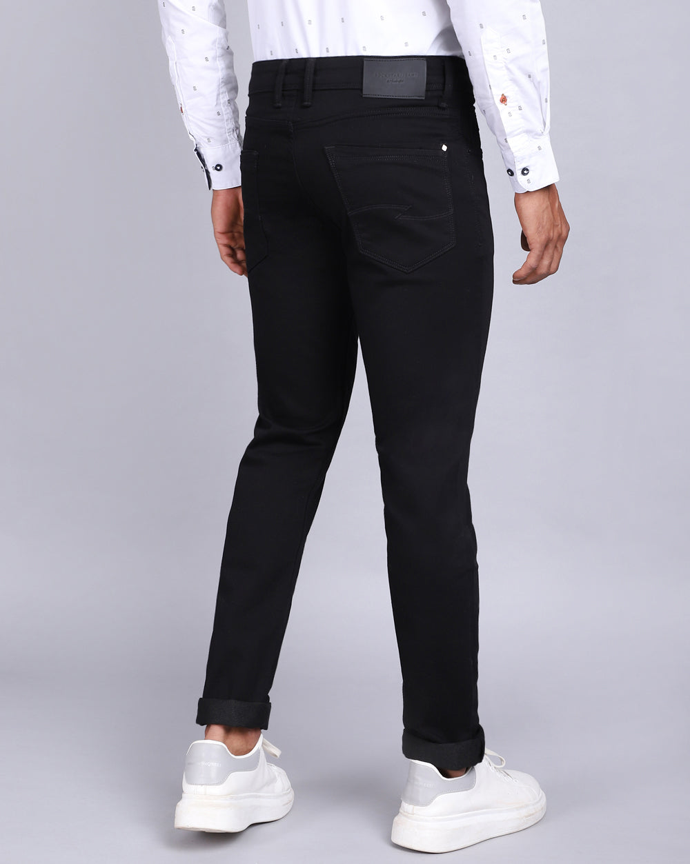 Slim Fit Jeans-Jet Black