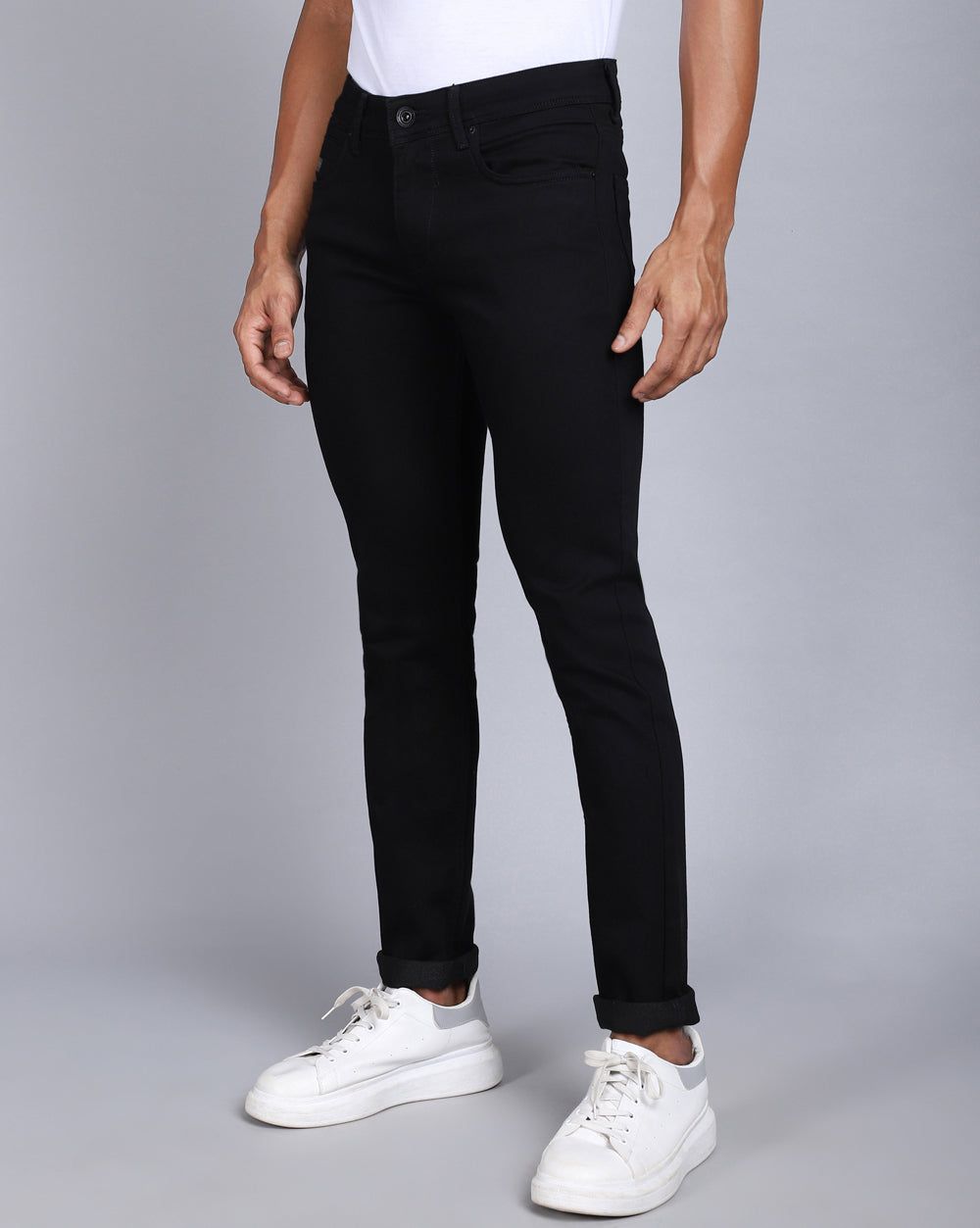 Slim Fit Z Black Jeans