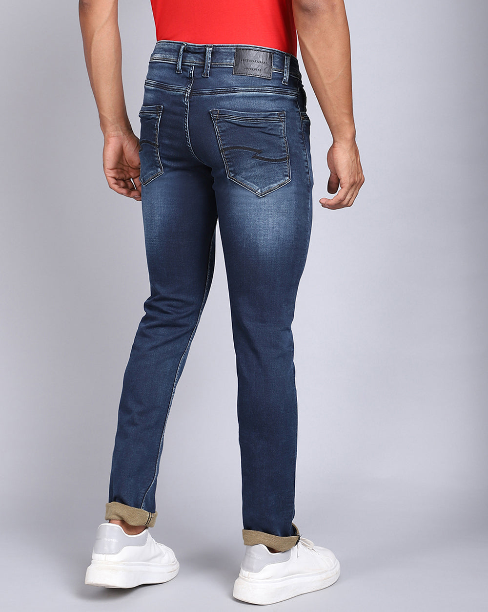 Slim Fit Jeans-Dark Blue