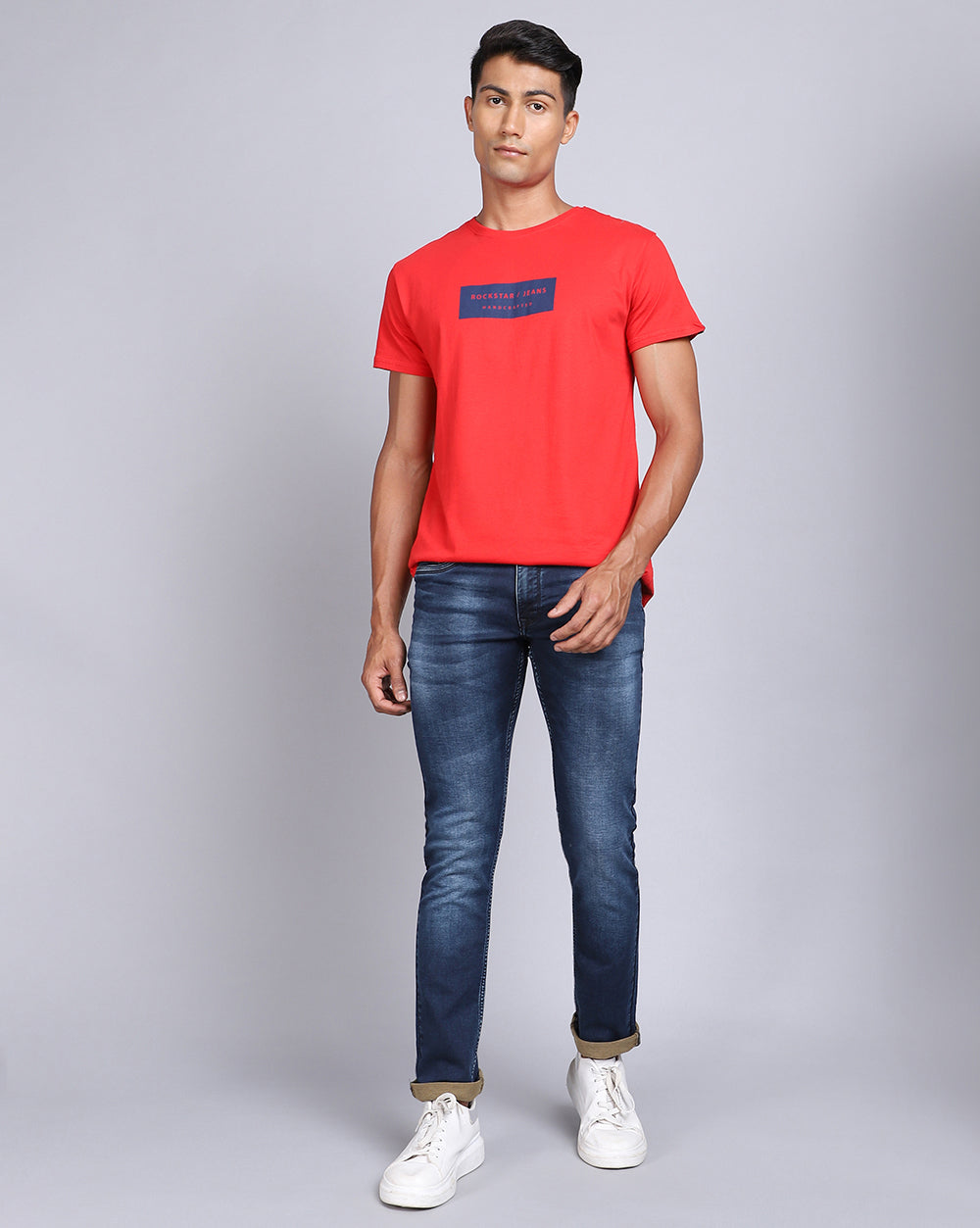 Slim Fit Jeans-Dark Blue
