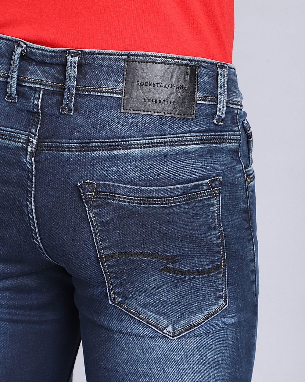 Slim Fit Jeans-Dark Blue