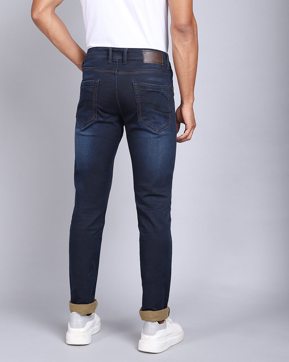 Slim Fit Jeans-Basic Dark Blue