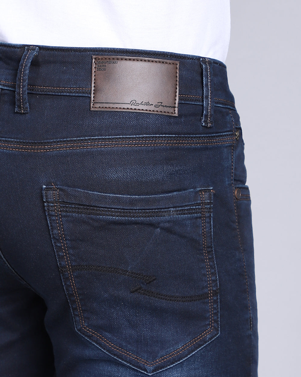 Slim Fit Jeans-Basic Dark Blue