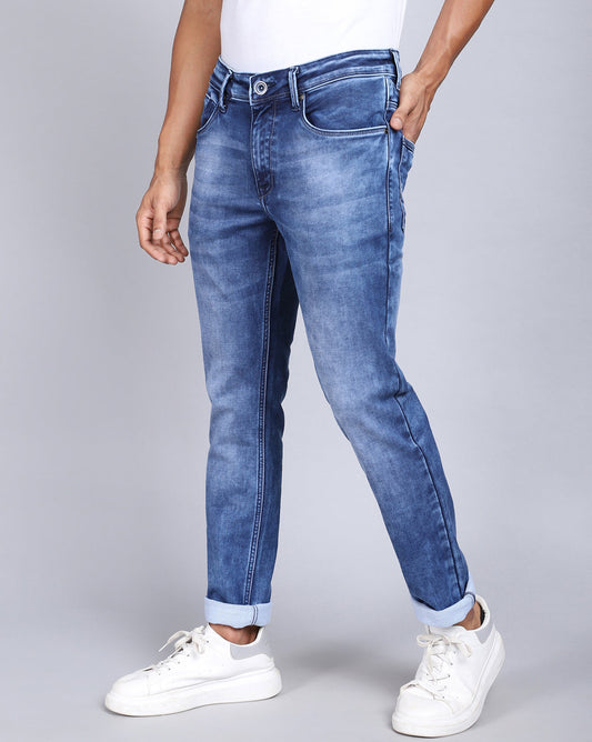 Slim Fit Jeans-Light Blue