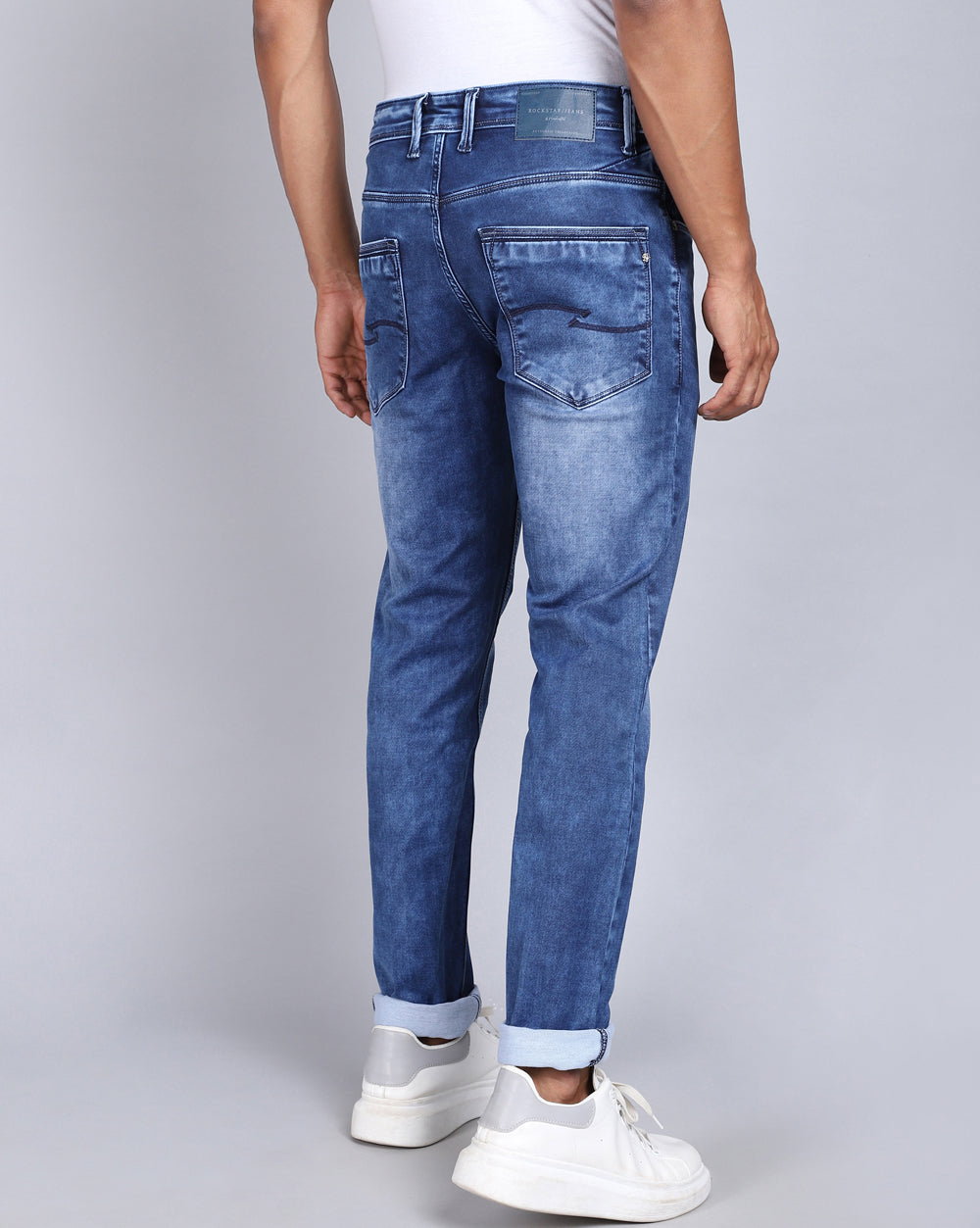 Slim Fit Jeans-Light Blue