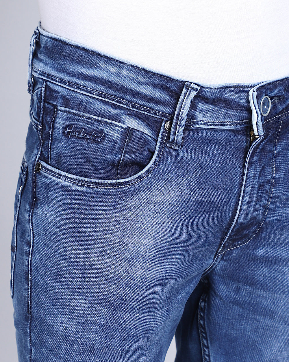 Slim Fit Jeans-Light Blue