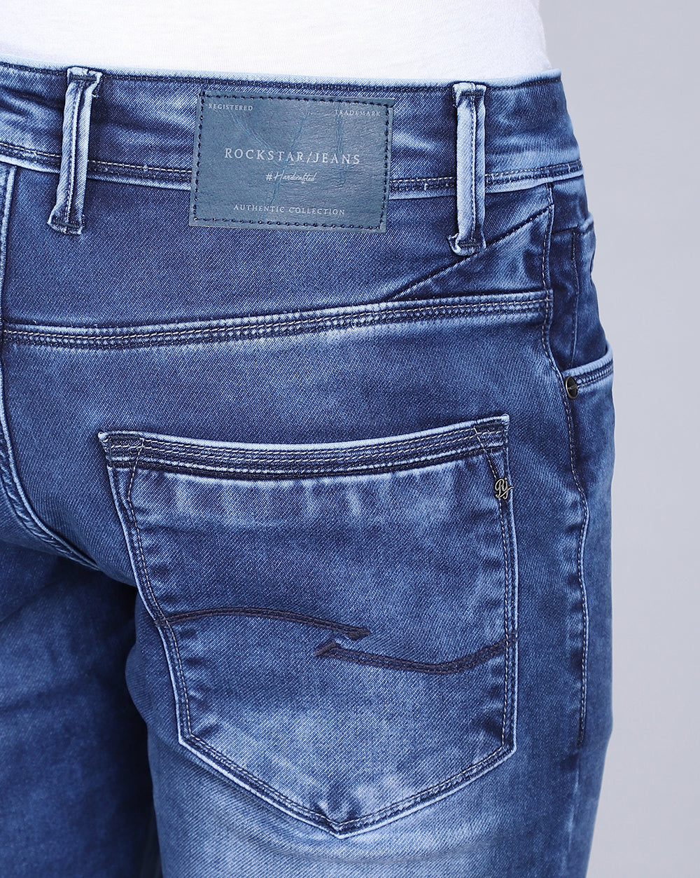 Slim Fit Jeans-Light Blue
