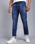 Slim Fit Jeans-Mid Wash Blue