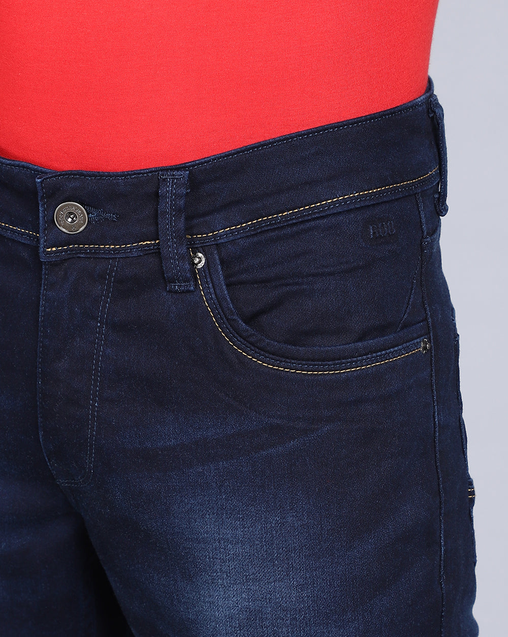 Tailored Fit Jeans-Indigo