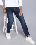 Tailored Fit Jeans-Dark Blue