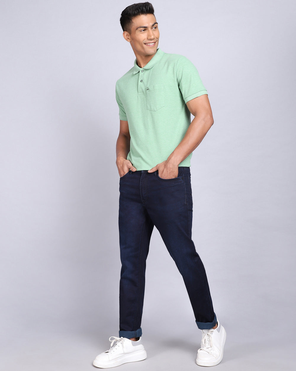 Slim Fit Jeans-Indigo