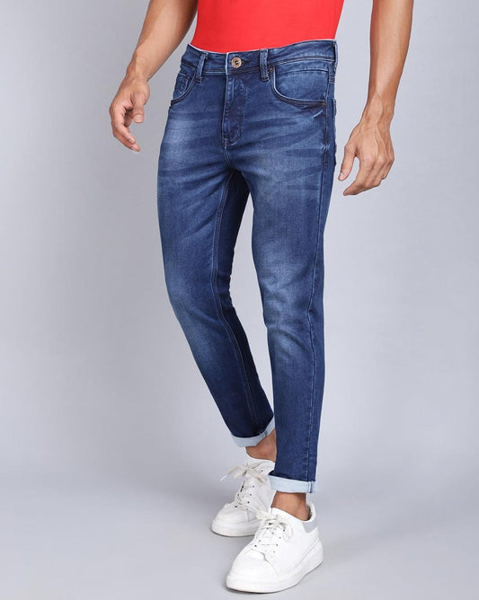 Ankle Fit Jeans-Popular Mid Blue