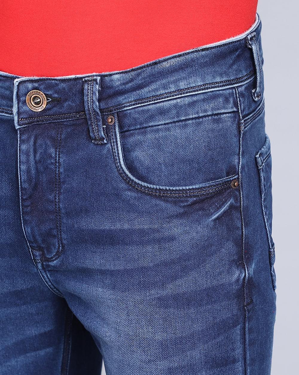 Ankle Fit Jeans-Popular Mid Blue