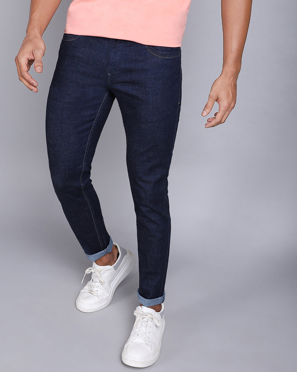 Slim Fit Jeans-Dark Indigo