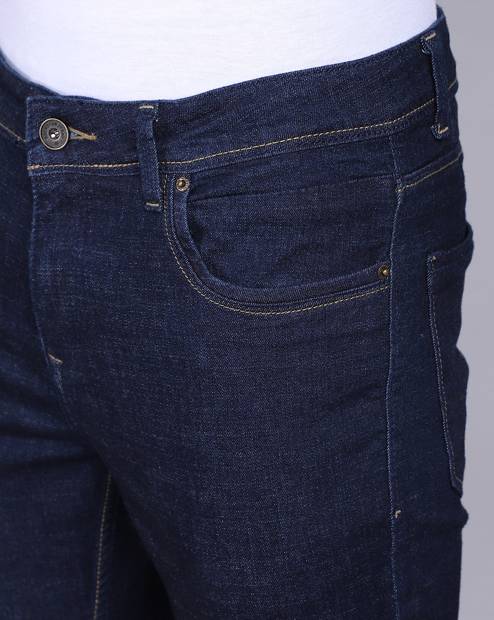 Tailored Fit Jeans-Dark Indigo