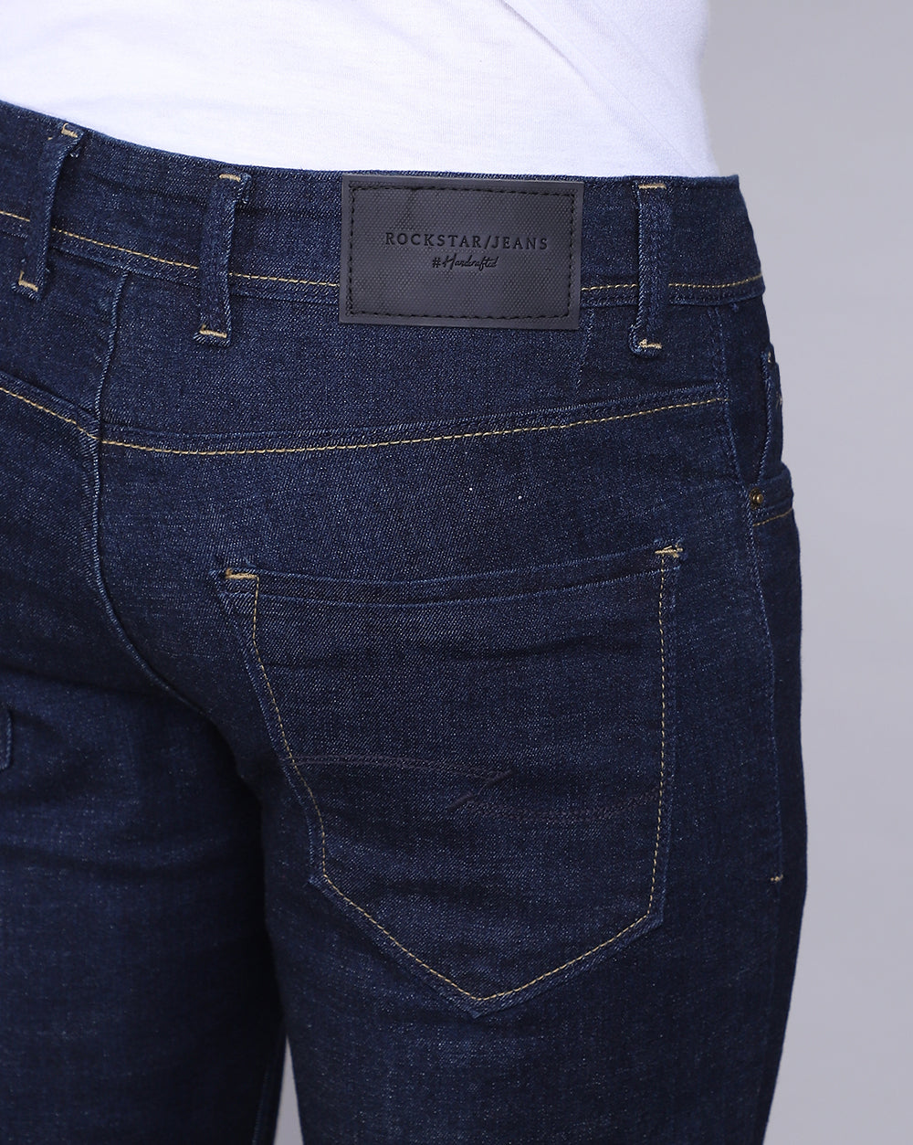 Tailored Fit Jeans-Dark Indigo