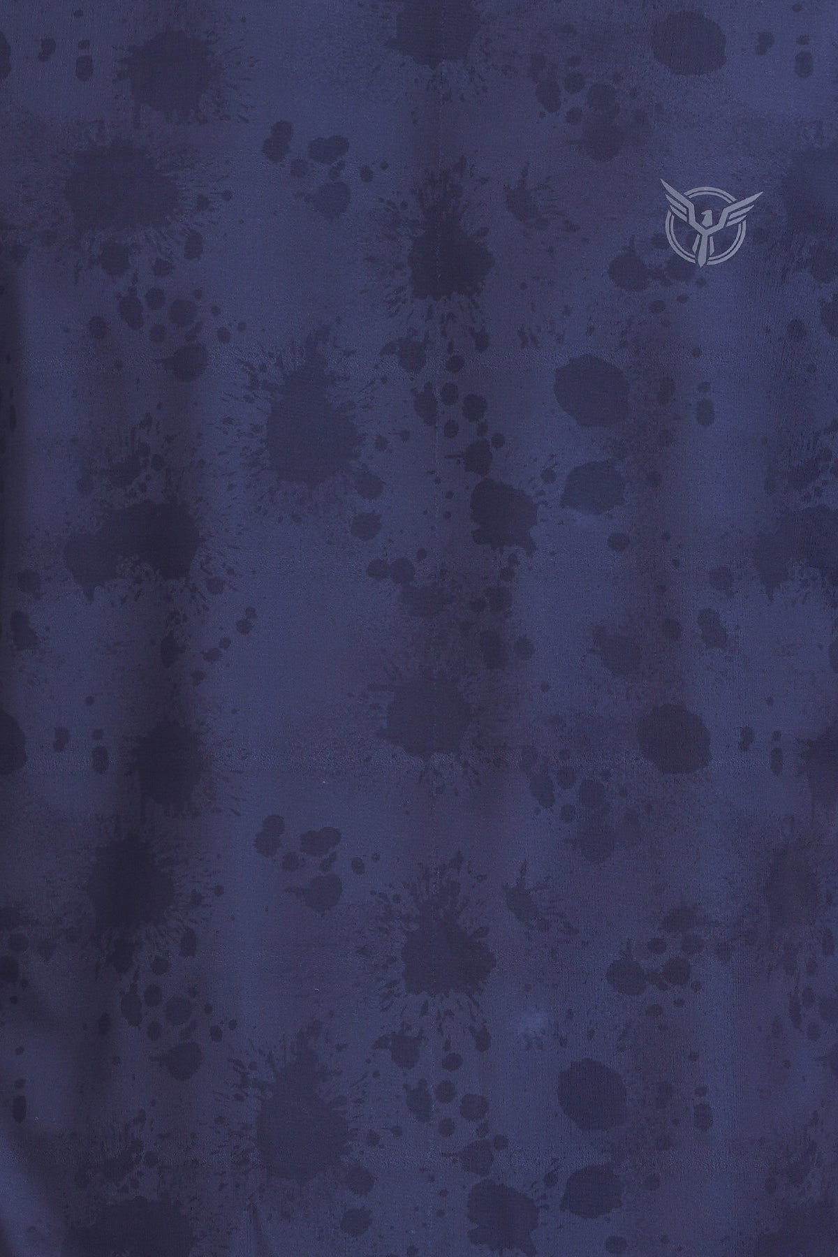 Active Print Crew Neck Printed Tee