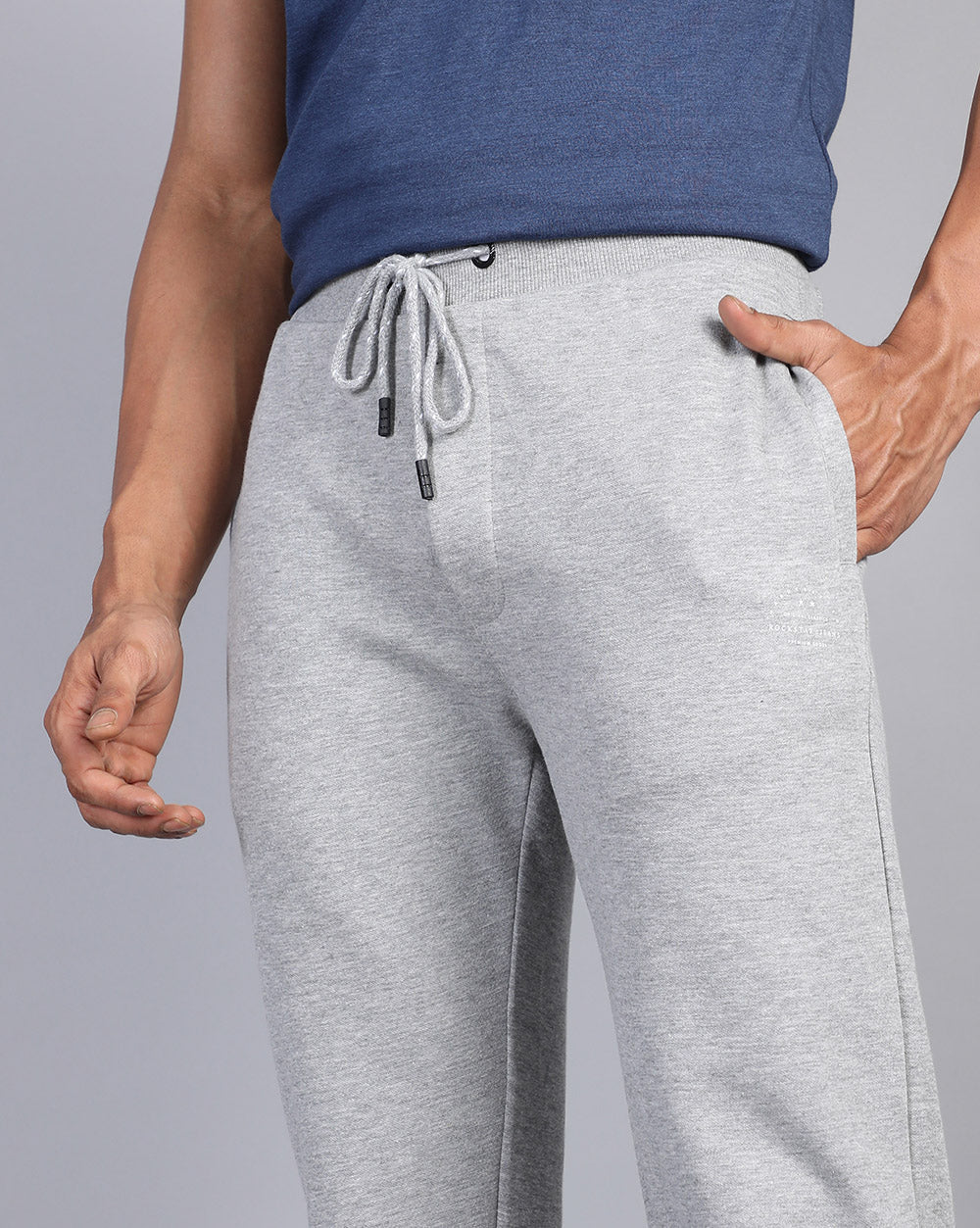 Foam Lounge Pant-Grey Melange