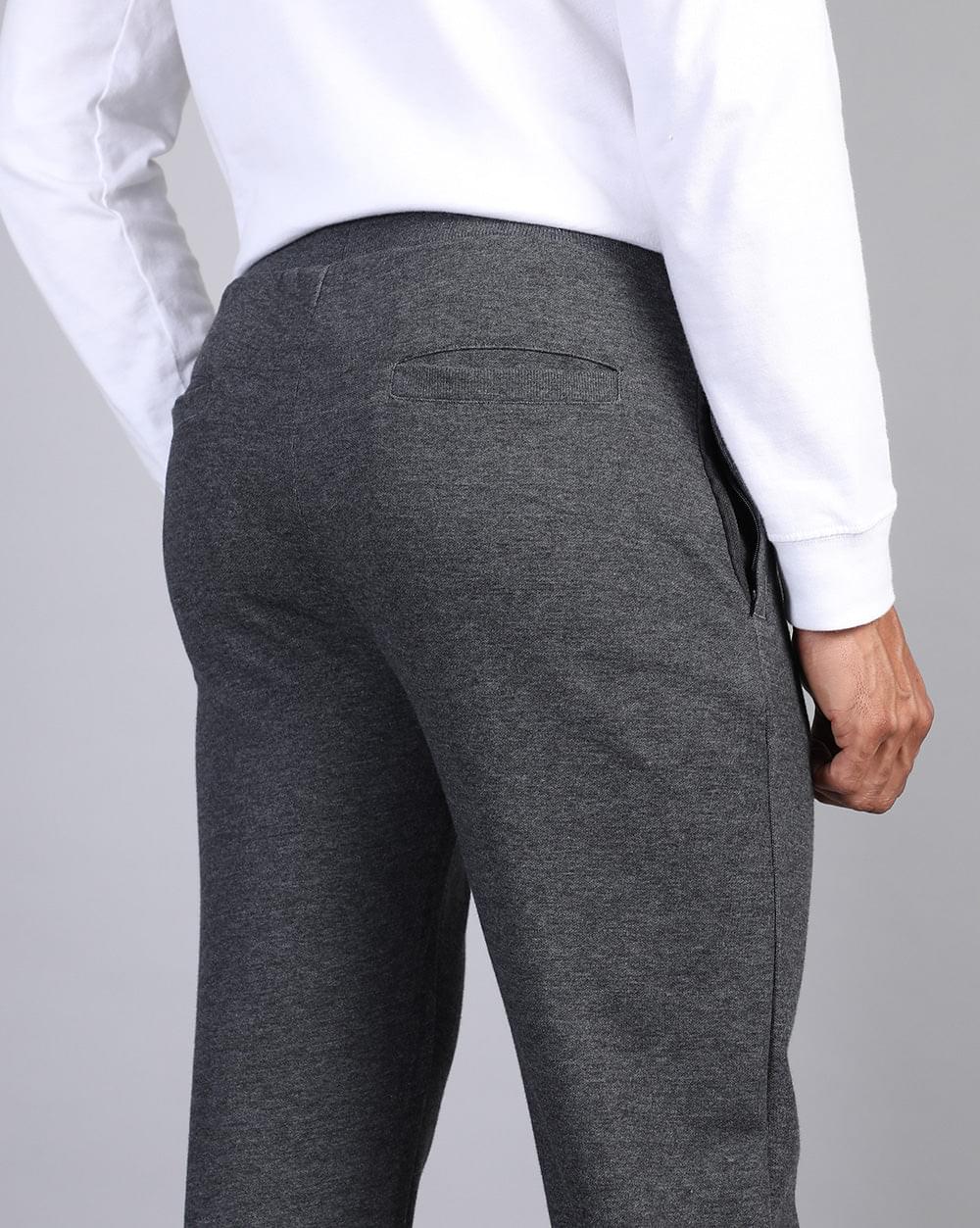 Foam Lounge Pant-Anthra Melange