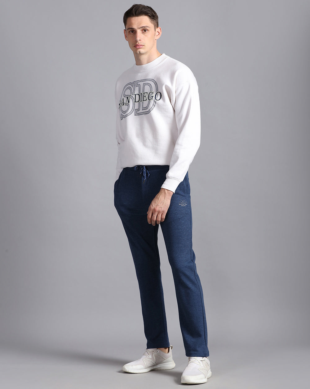 Foam Lounge Pant-Indigo Melange
