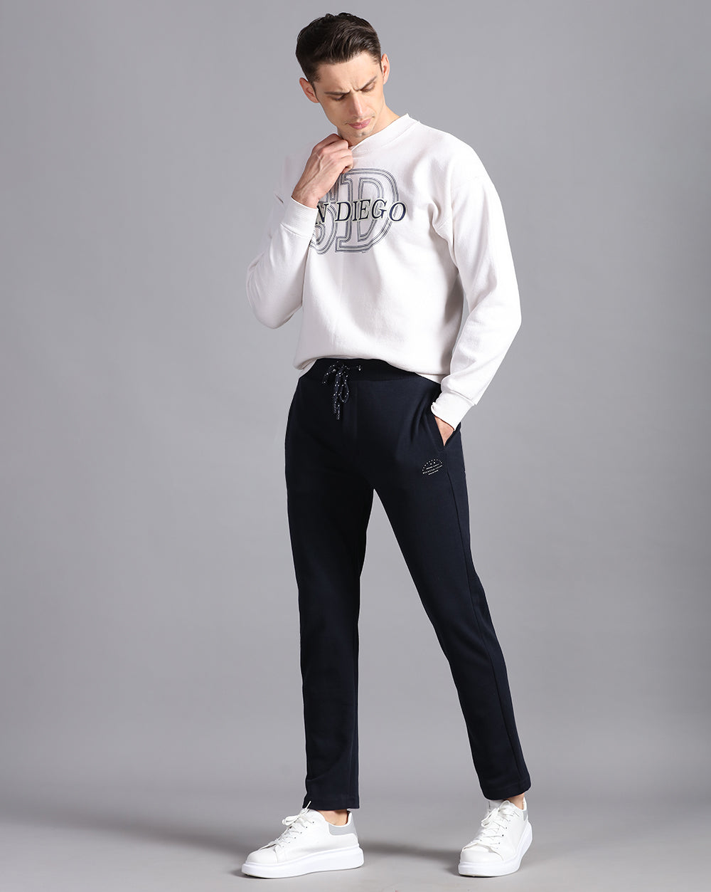 Foam Lounge Pant-Navy