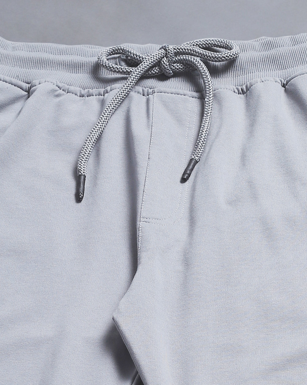 Lt Grey Solid Active Pant