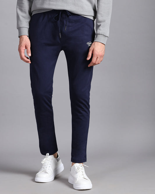 Navy Solid Active Pant