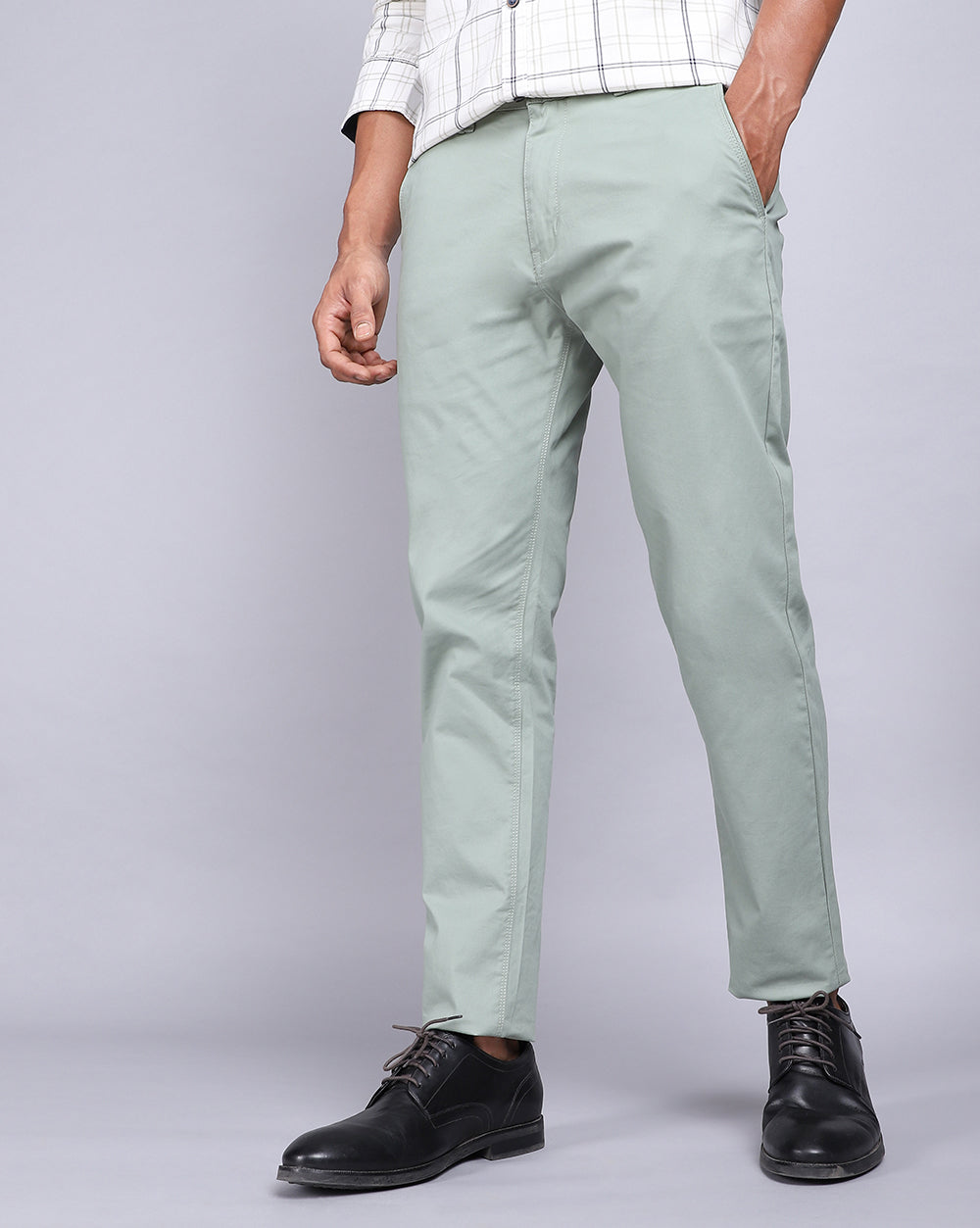 Slim Fit Trouser-Pista