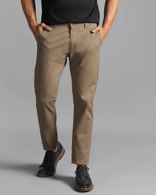 Gap Twill  Slim Fit Trouser-Beige