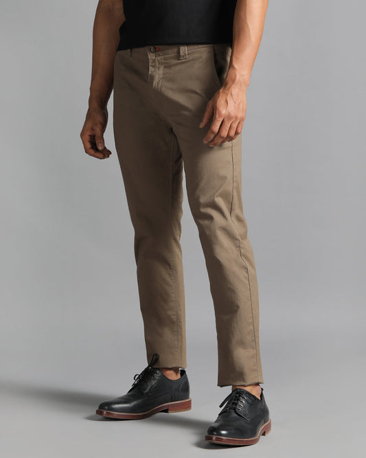 Gap Twill  Slim Fit Trouser-Beige