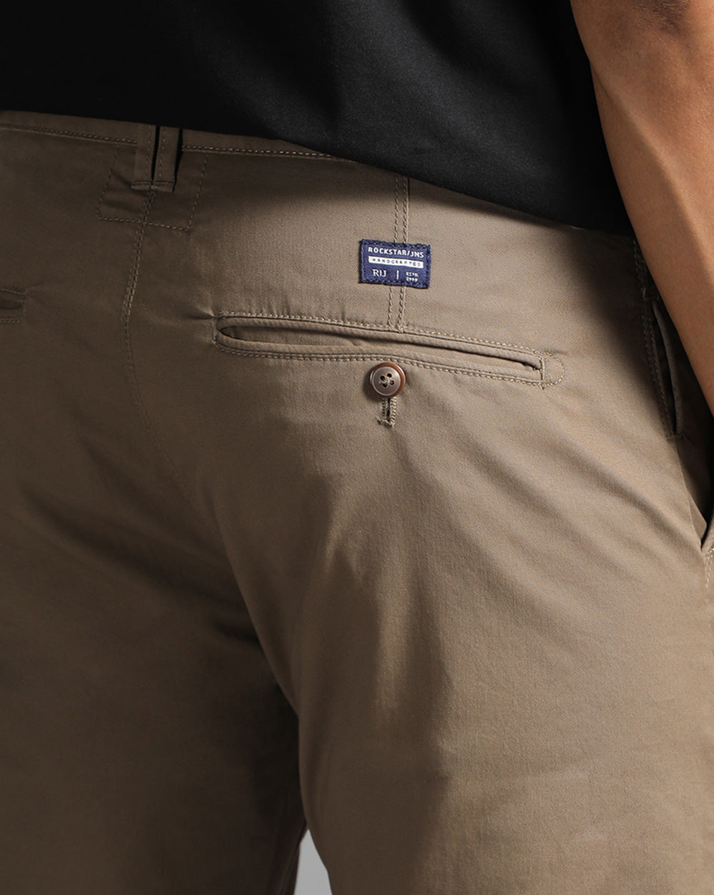 Gap Twill  Slim Fit Trouser-Beige