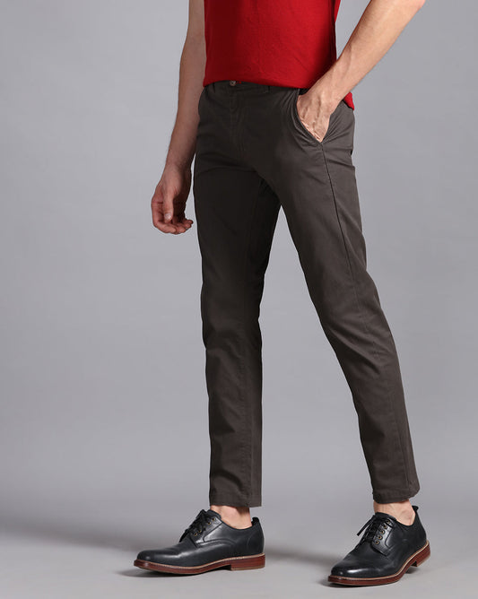 Gap Twill  Slim Fit Trouser-Brown