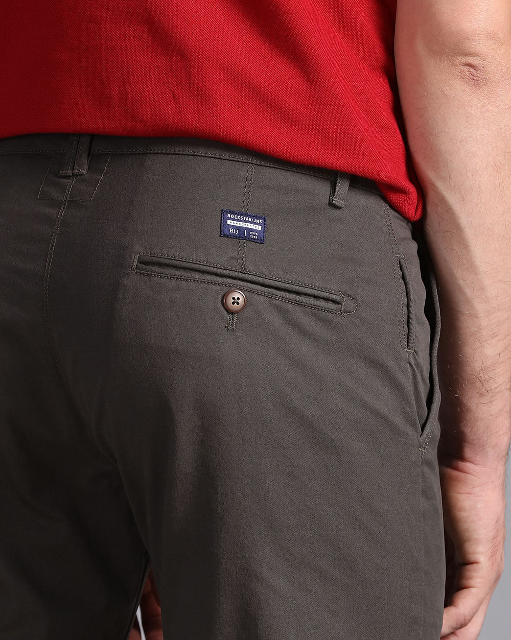Gap Twill  Slim Fit Trouser-Brown