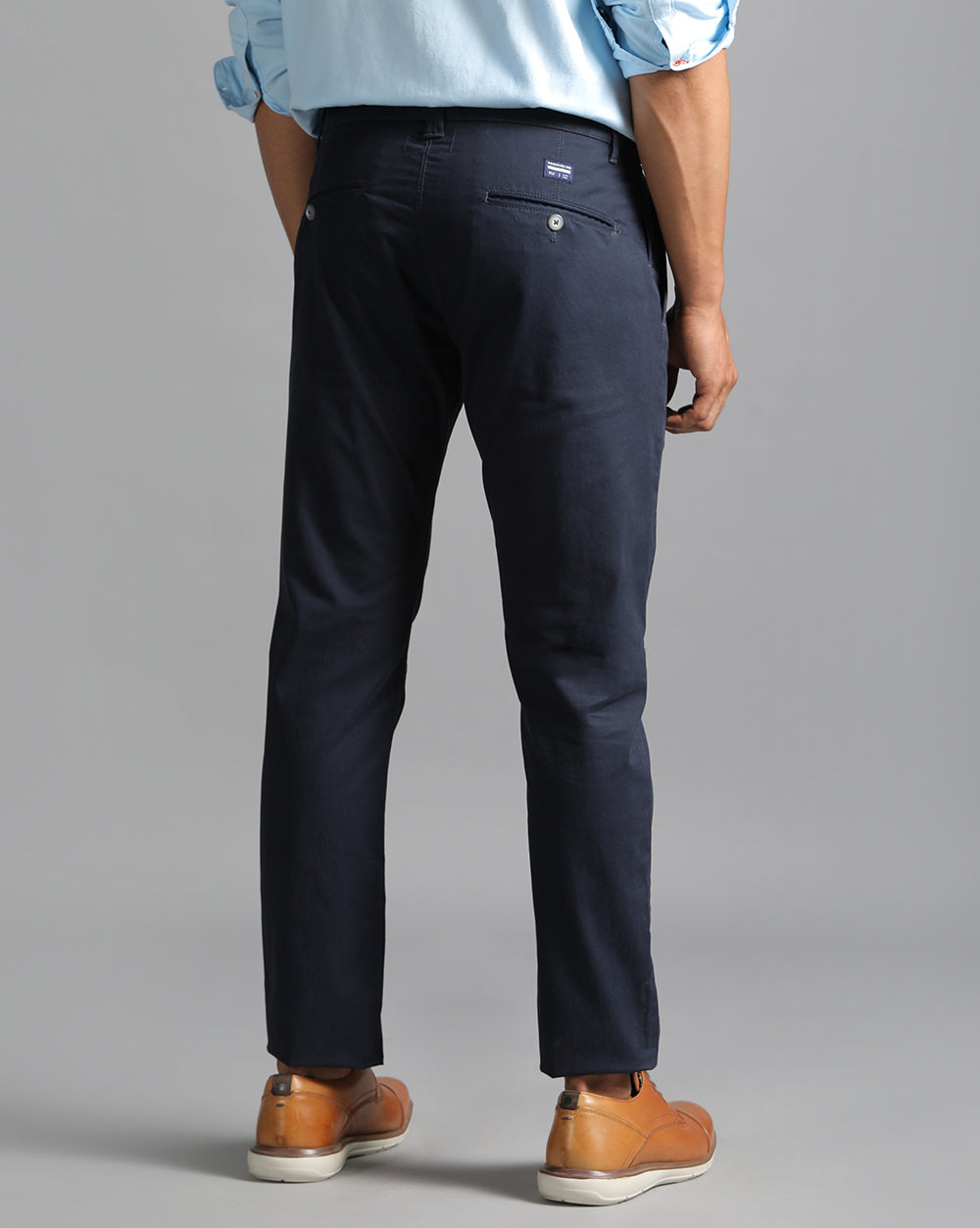 Gap Twill  Slim Fit Trouser-Navy