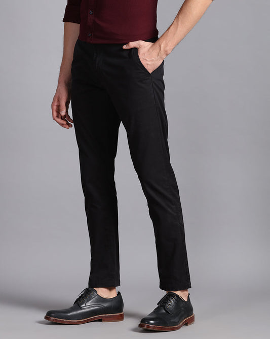 Gap Twill  Slim Fit Trouser-Black