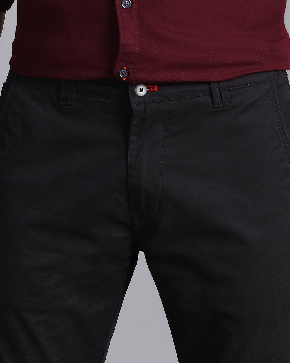 Gap Twill  Slim Fit Trouser-Black