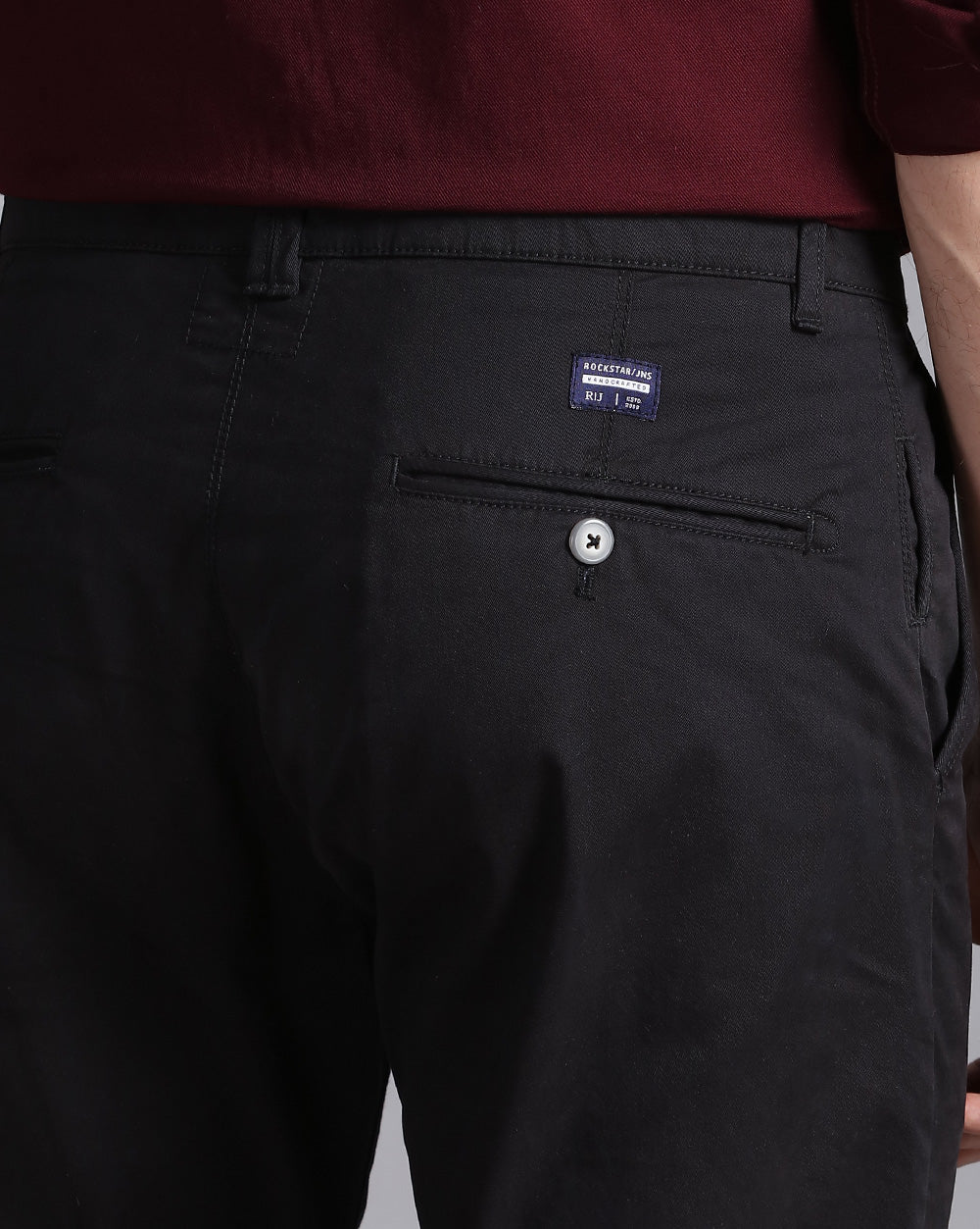 Gap Twill  Slim Fit Trouser-Black