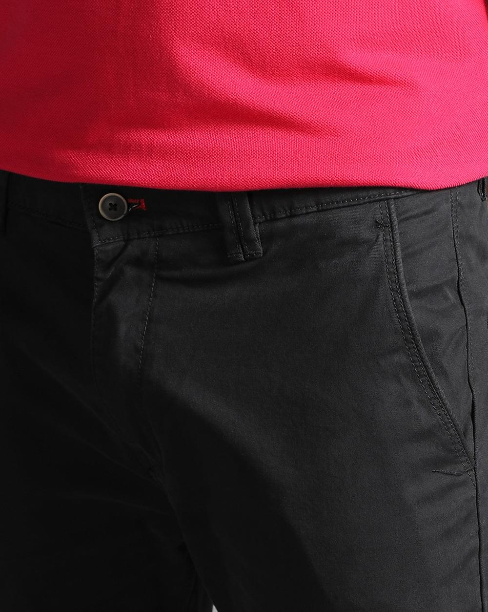 Ankle Fit Trouser-Black