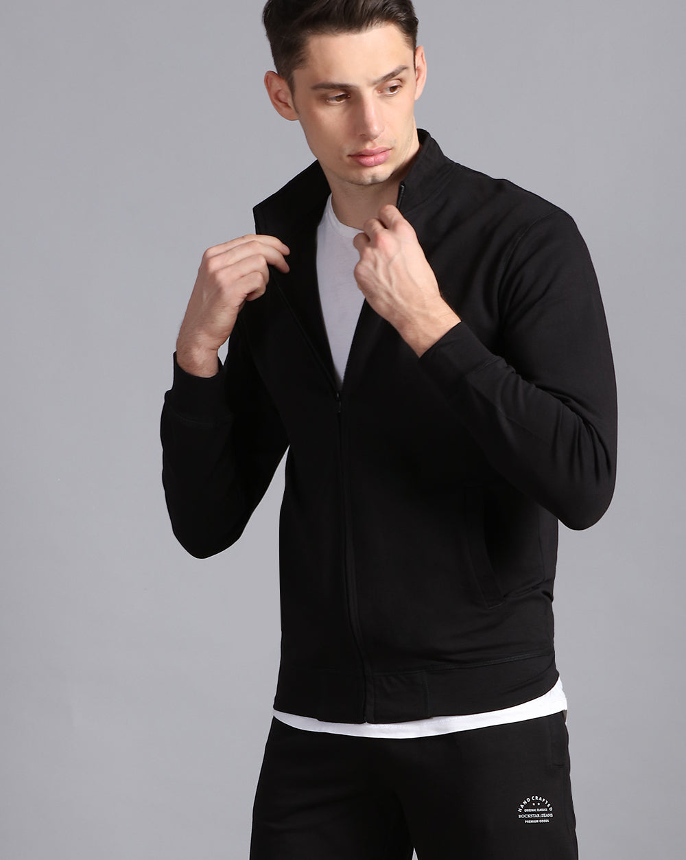 Black Active Set Jacket
