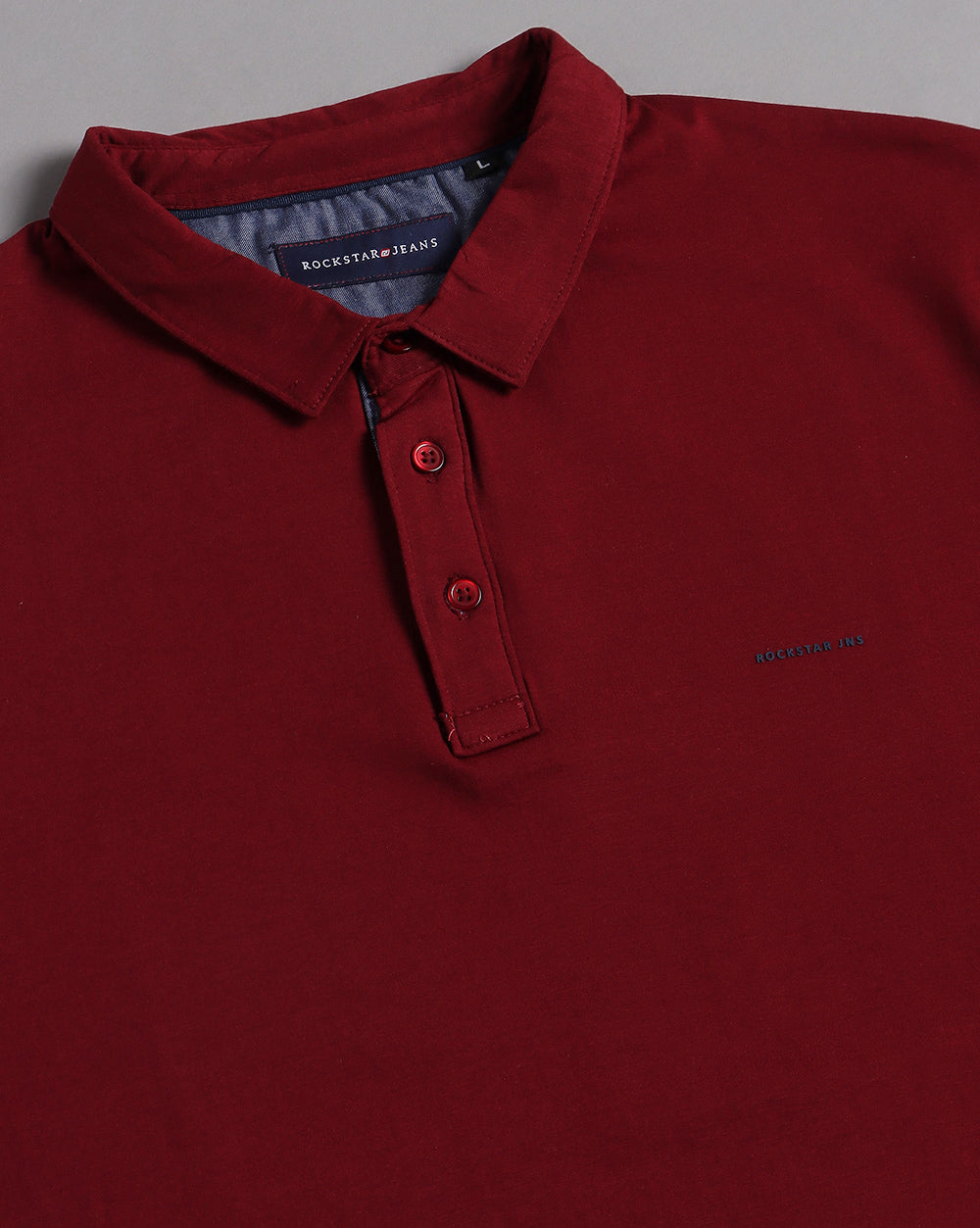 Slim Fit Strech Polo T-Shirt-Red