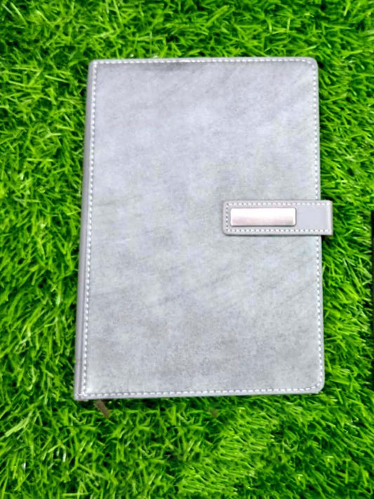 2026 Crafted Edition Diary With Closure Grey Colour