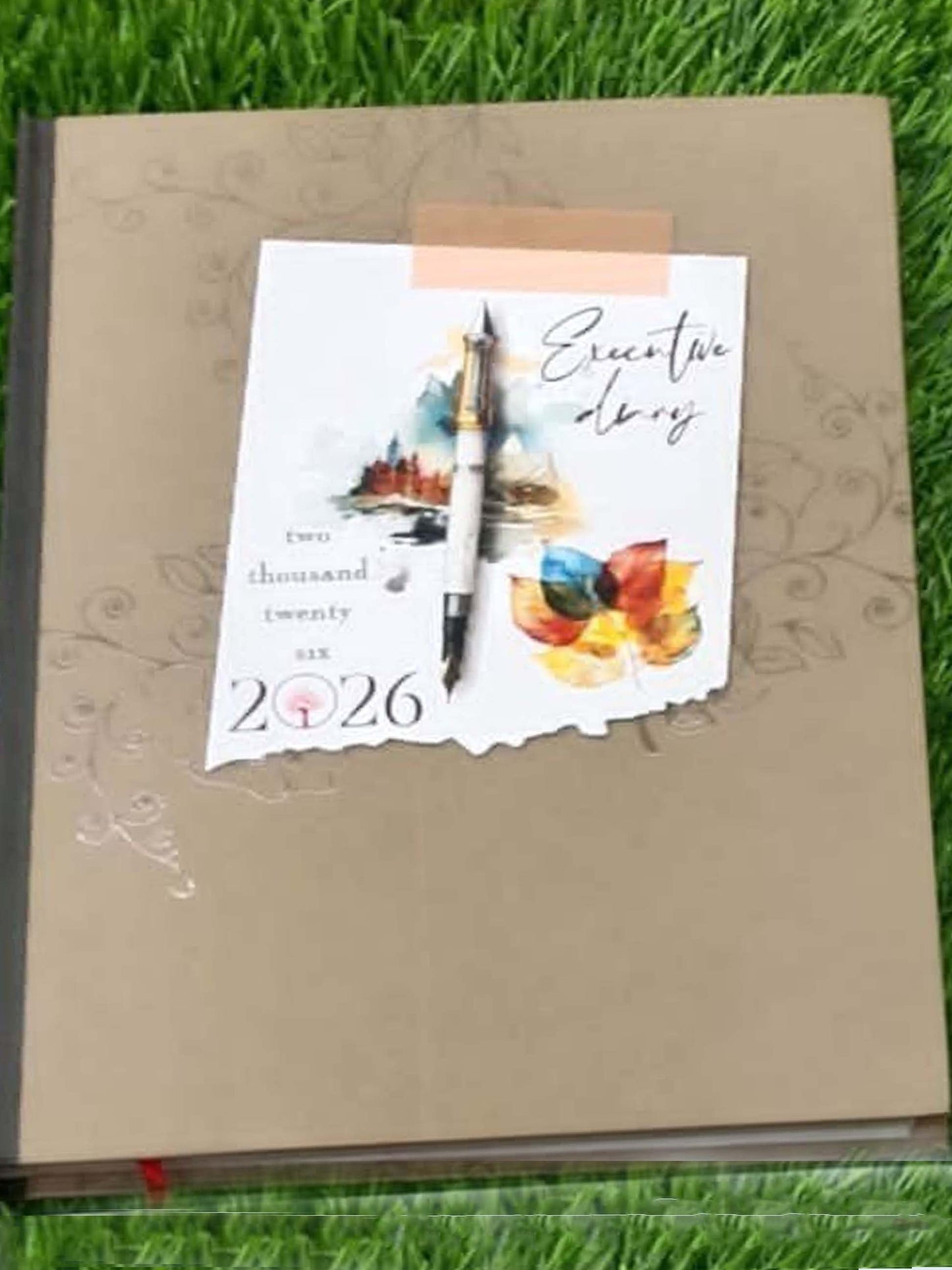 2026 New Year Diary Standard Daily planer